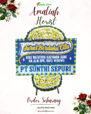 Papan Bunga Duka di Danau Sembuluh